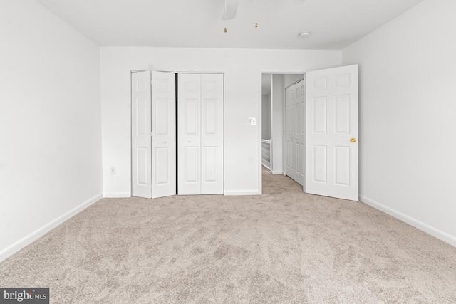 3915 Falls Rd, Baltimore, MD 21211 - unfurnished bedroom featuring carpet floors and a closet