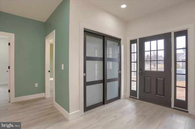 51FRANKLINDR Franklin Dr, Mechanicsburg, PA 17055 - entryway with light wood-type flooring and recessed lighting