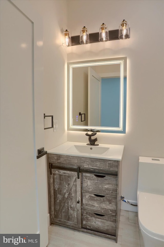 51FRANKLINDR Franklin Dr, Mechanicsburg, PA 17055 - half bath featuring toilet and vanity