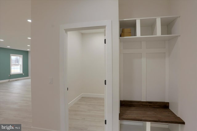 51FRANKLINDR Franklin Dr, Mechanicsburg, PA 17055 - mudroom with light wood-style flooring and recessed lighting