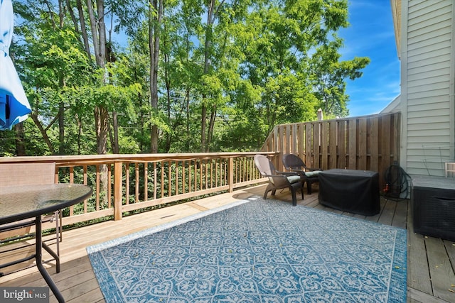 213 Buchanan Ct, Downingtown, PA 19335 - view of wooden deck