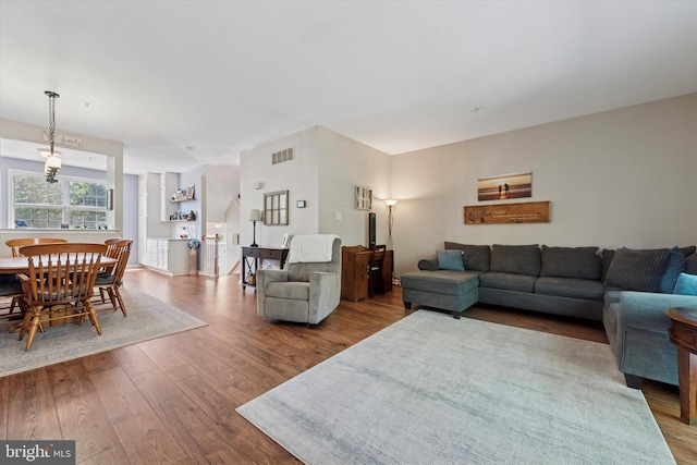 213 Buchanan Ct, Downingtown, PA 19335 - living room with wood finished floors