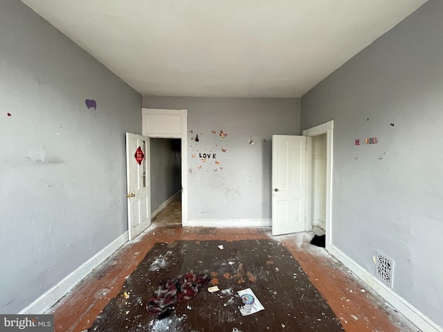 2532 W Baltimore St, Baltimore, MD 21223 - empty room with wood finished floors