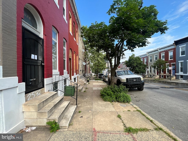2532 W Baltimore St, Baltimore, MD 21223 - view of street featuring sidewalks, curbs, and entry steps