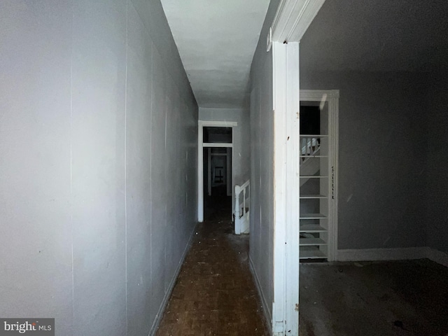 2532 W Baltimore St, Baltimore, MD 21223 - corridor with baseboards