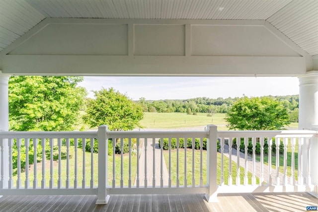928 Slate Mill Rd Unit B, Stanardsville, VA 22973 - view of wooden deck