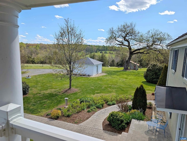 928 Slate Mill Rd Unit B, Stanardsville, VA 22973 - view of green lawn with a view of trees
