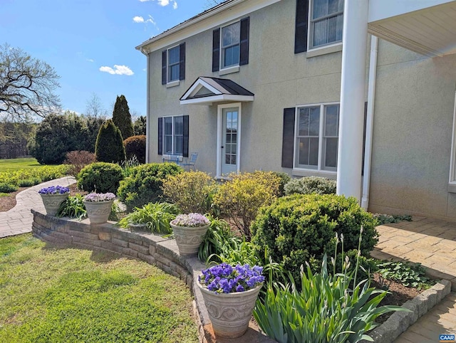 928 Slate Mill Rd Unit B, Stanardsville, VA 22973 - view of front facade with stucco siding