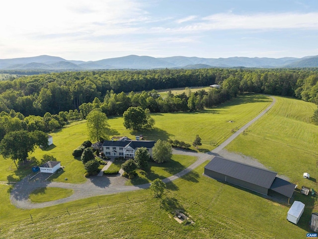 928 Slate Mill Rd Unit B, Stanardsville, VA 22973 - overview of rural landscape featuring mountains