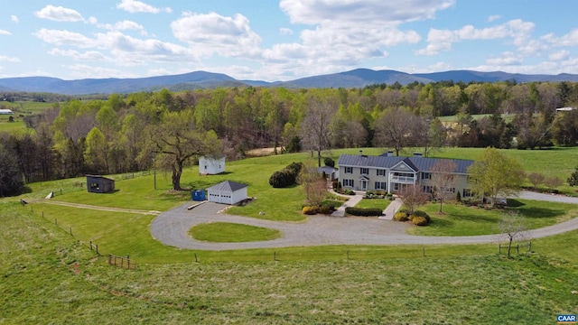 928 Slate Mill Rd Unit B, Stanardsville, VA 22973 - overview of rural landscape featuring mountains
