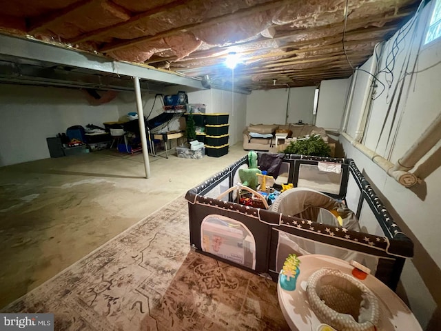 8 Aidone Ln, Smyrna, DE 19977 - view of unfinished basement