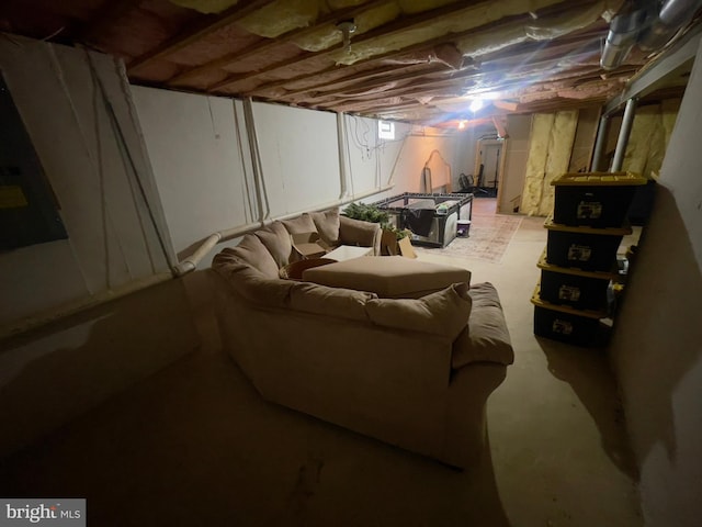 8 Aidone Ln, Smyrna, DE 19977 - view of unfinished basement