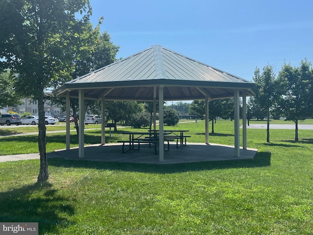 8 Aidone Ln, Smyrna, DE 19977 - view of home's community with a gazebo and a lawn