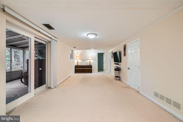 231 Candytuft Rd, Reisterstown, MD 21136 - corridor with carpet and baseboards
