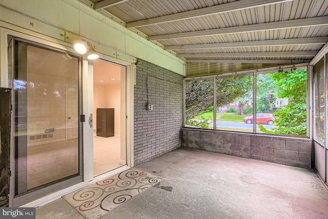 231 Candytuft Rd, Reisterstown, MD 21136 - view of unfurnished sunroom
