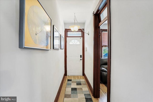 432 Mcdowell Ave, Hagerstown, MD 21740 - entryway with wood finished floors and baseboards