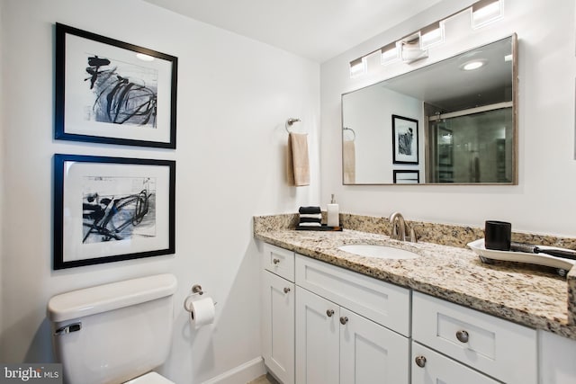 2059 Huntington Ave Unit 1406, Alexandria, VA 22303 - full bathroom featuring vanity and an enclosed shower