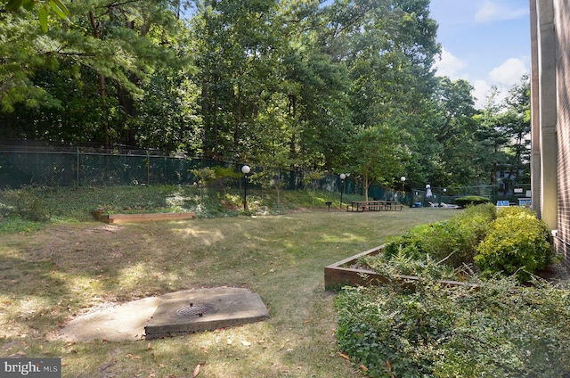 2059 Huntington Ave Unit 1406, Alexandria, VA 22303 - view of yard featuring a vegetable garden
