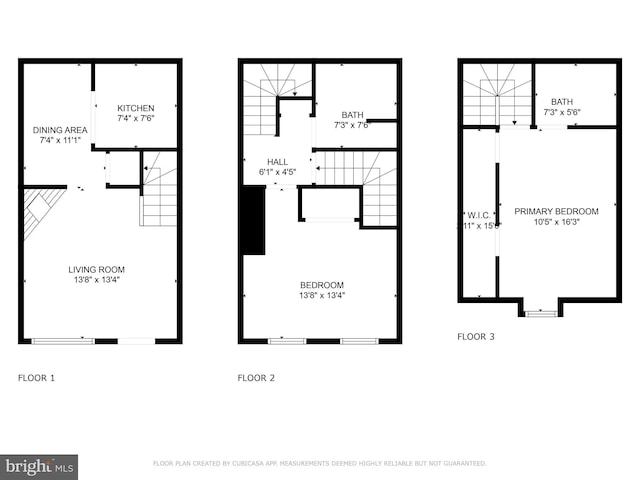 644 S Columbus St, Alexandria, VA 22314 - view of floor plan / room layout