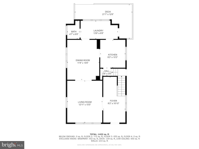 32 W Willow St, Carlisle, PA 17013 - view of property floor plan