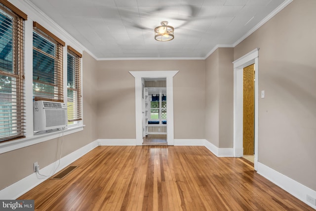 32 W Willow St, Carlisle, PA 17013 - unfurnished room featuring hardwood / wood-style flooring and ornamental molding