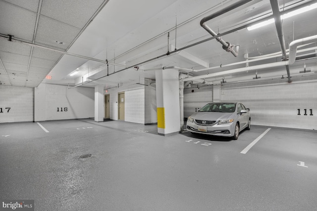 7500 Woodmont Ave Unit S609, Bethesda, MD 20814 - view of parking garage
