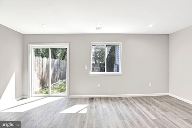 3 Villanova Ct, Sicklerville, NJ 08081 - spare room featuring wood finished floors, healthy amount of natural light, and recessed lighting