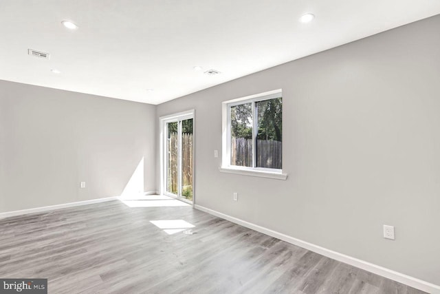 3 Villanova Ct, Sicklerville, NJ 08081 - unfurnished room featuring wood finished floors and recessed lighting