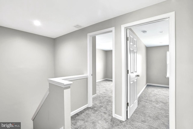 3 Villanova Ct, Sicklerville, NJ 08081 - hallway featuring an upstairs landing, carpet flooring, and recessed lighting