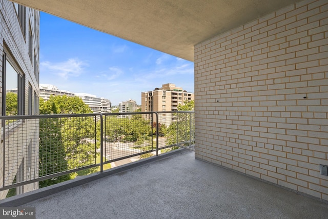 2475 Virginia Ave NW Unit 600, Washington, DC 20037 - balcony featuring a city view