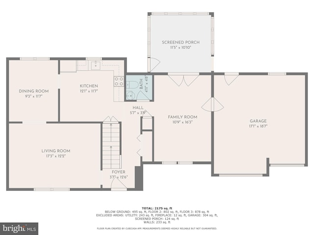 31 Cullinan Dr, Gaithersburg, MD 20878 - view of property floor plan