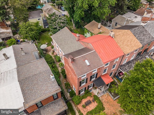 239 W Barnard St, West Chester, PA 19382 - view from above of property