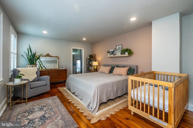 239 W Barnard St, West Chester, PA 19382 - bedroom with recessed lighting and wood finished floors