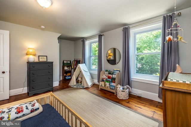 239 W Barnard St, West Chester, PA 19382 - bedroom featuring wood finished floors and baseboards