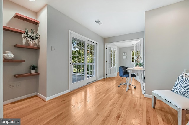 10 Sonora Dr, Pasadena, MD 21122 - office space featuring wood finished floors and healthy amount of natural light