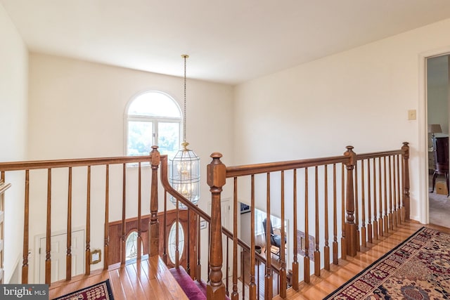 14 Winslow Way, Dresher, PA 19025 - stairway with wood finished floors