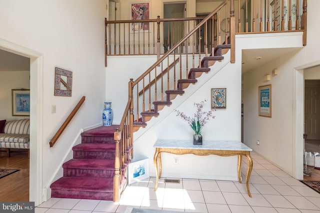 14 Winslow Way, Dresher, PA 19025 - stairway with a high ceiling