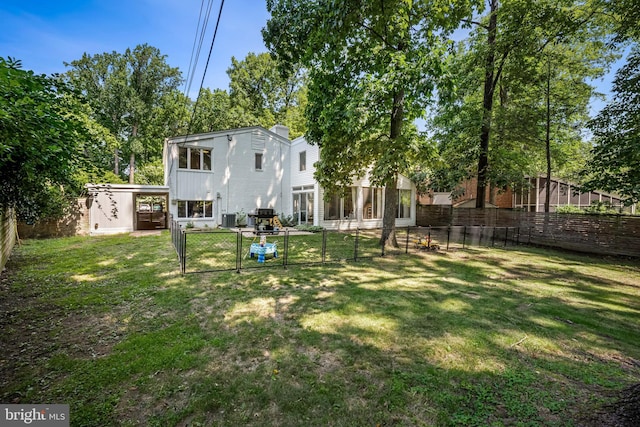 2103 Northcliff Dr, Baltimore, MD 21209 - view of fenced backyard
