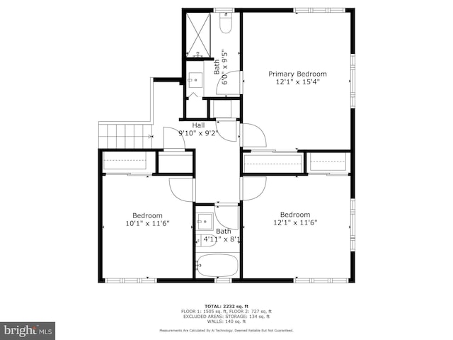 2103 Northcliff Dr, Baltimore, MD 21209 - view of floor plan / room layout