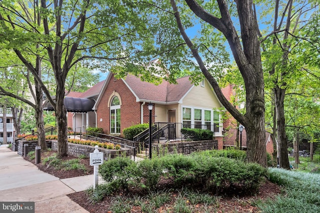 1541 Lincoln Way Unit 201A, Mclean, VA 22102 - view of front of home featuring brick siding and a shingled roof