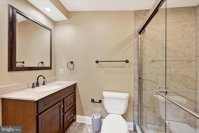 115 N Bradford St, Baltimore, MD 21224 - bathroom with vanity and a shower stall