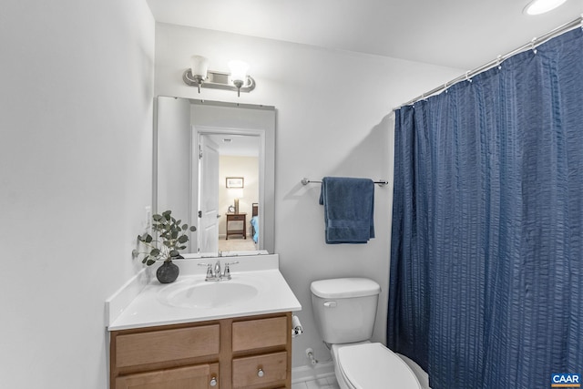 2159 Whispering Hollow Ln, Charlottesville, VA 22911 - bathroom featuring vanity and curtained shower