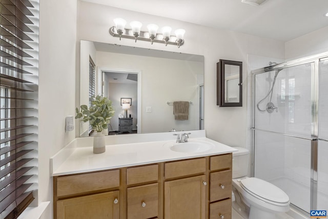 2159 Whispering Hollow Ln, Charlottesville, VA 22911 - bathroom with a shower stall and vanity