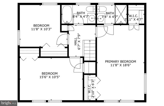 8700 Bluedale St, Alexandria, VA 22308 - view of room layout