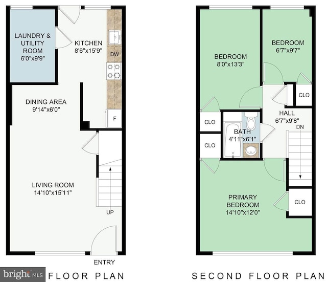 307 19th St NE, Washington, DC 20002 - view of room layout