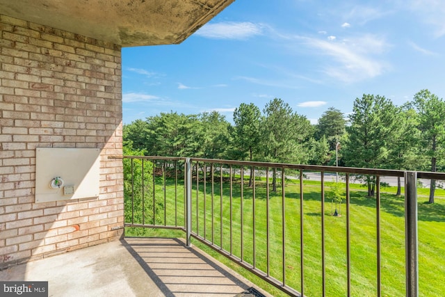 6930 Hanover Pkwy Unit 302, Greenbelt, MD 20770 - view of balcony