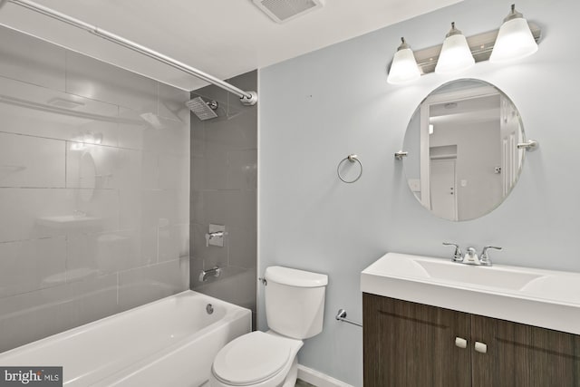 6930 Hanover Pkwy Unit 302, Greenbelt, MD 20770 - bathroom featuring vanity and shower / washtub combination