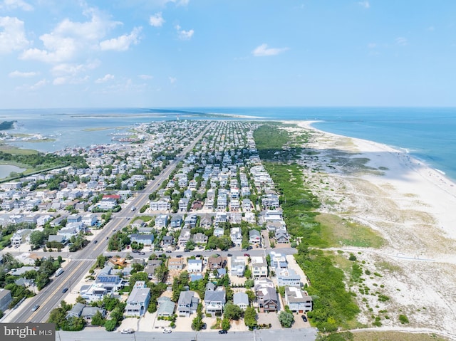 12 E 26th St, Barnegat Light, NJ 08006 - aerial view of property and surrounding area with unending shoreline and nearby suburban area