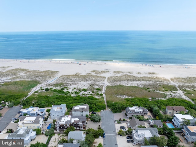 12 E 26th St, Barnegat Light, NJ 08006 - aerial overview of property's location featuring expansive beach