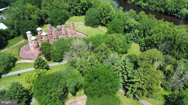 135 N 2nd St, Coplay, PA 18037 - aerial view of property's location with a nearby body of water